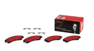 Chrysler 200 Brake Pads - Brembo OE - NAO Ceramic OE Equivalent - `13-`14